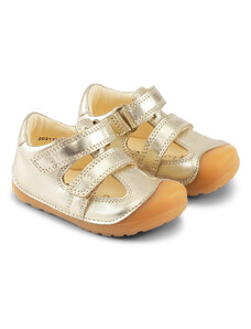 Dětské kožené sandálky Bundgaard Petit Summer BG202173-302 Champagne