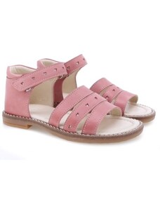 Emel Dětské kožené sandálky E2715-3 Růžová