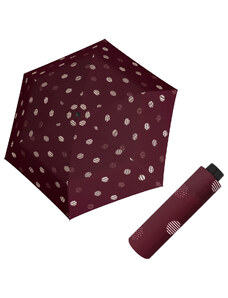 Doppler Havanna Fiber TIMELESS RED - dámský ultralehký mini deštník puntíky