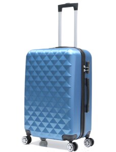 TRAVELEO Střední kufr Diamond Blue