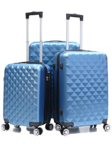 TRAVELEO Sada kufrů Diamond Blue 3-set