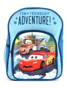 HappySchool Dětský / chlapecký batoh s přední kapsou Auta - Cars - Fun friendship adventure - 8L