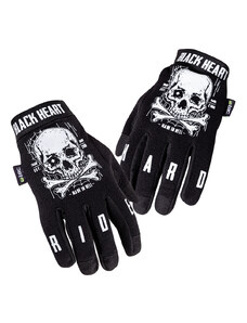 Moto rukavice W-TEC Black Heart Web Skull