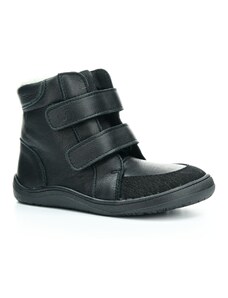Baby Bare Shoes Baby Bare Febo Winter Black (s membránou/Asfaltico) zimní barefoot boty