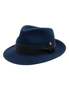 Luxusní modrý klobouk Mayser - Manuel Mayser