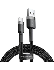 Baseus Cafule kabel USB-C 2A 2m (šedo-černý)