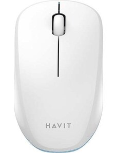 Univerzální bezdrátová myš Havit MS66GT-WB (bílá a modrá)