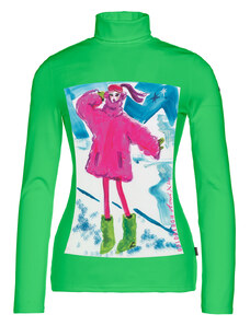 Dámský rolák Goldbergh Coolgirl Long Sleeve Tee flash green