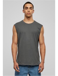 UC Men Tmavý stín tričko bez rukávů s otevřeným okrajem