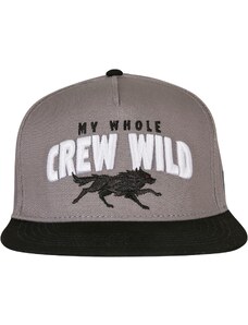 CS Čepice Crew Wild šedá/černá
