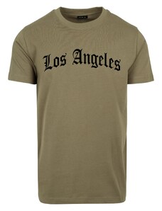 MT Men Los Angeles Texting Tee olivové