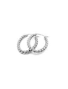 Steel Jewelry kroucené oválky z chirurgické oceli NS150124