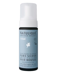 Fialová pěna neutralizující teplé blond odstíny - NATULIQUE Pure Silver Hair Mousse 150 ml
