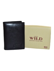 Pánská tmavě hnědá peněženka Always Wild VC4416985
