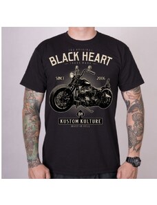 Triko BLACK HEART MOTORCYCLE