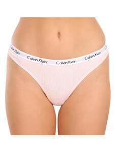 Dámská tanga Calvin Klein růžová (D1617A-2NT)