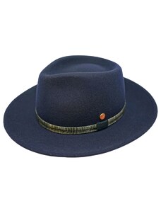 Luxusní modrý klobouk Mayser - Monaco