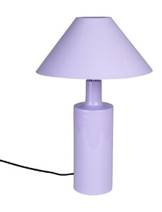 Fialová kovová stolní lampa ZUIVER WONDERS