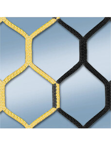 Síť Cawila Cawila Net 4MM HEX120 7,5x2,5m 2x2m Yellow/Black 1000871067