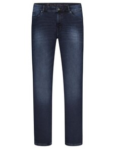 Jp1880, džíny s podílem strečových vláken, straight fit modrá