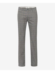 BRAX Chino kalhoty 'FABIO' světle hnědá / šedý melír
