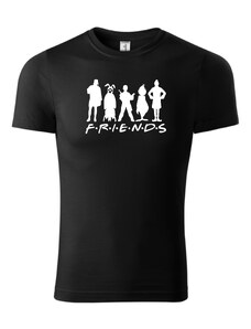 Fenomeno Dětské tričko Friends(vánoční) - černé