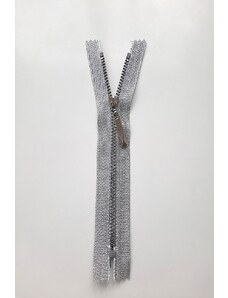 Haillo Fashion Krátký zip kapsový - středně hrubý 16 cm, zuby 6 mm