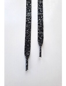 Haillo Fashion Designová šňůra/tkanička černá/stříbrná 1, 125
