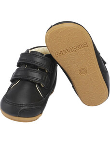 Barefoot celoroční kotníková obuv Bundgaard - Prewalker II Strap Black