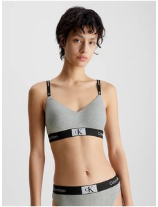 Světle šedá dámská podprsenka Calvin Klein Underwear - Dámské