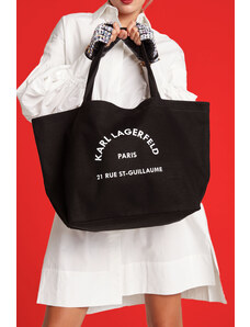 KABELKA KARL LAGERFELD K/RUE ST GUILLAUME CANVAS TOTE