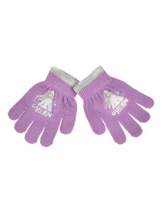 Dívčí rukavice DISNEY FROZEN QUEEN fialové