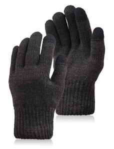 Hřejivé pánské rukavice Brodrene BR-08 šedé