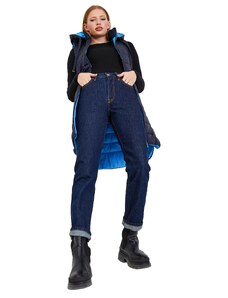 Orsay Tmavě modrá dámská prošívaná vesta - Dámské