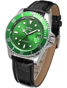 Pánské mechanické hodinky Winner WZ0308W Zelené Winner WRG8066M4T8