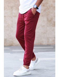 Madmext Claret Red Basic Tracksuit 5424