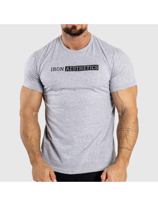 Pánské sportovní tričko Iron Aesthetics Shadow, šedé