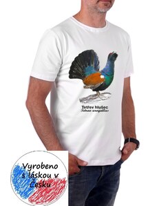 Pánské tričko Jožánek s ptákem - tetřev hlušec