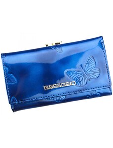 Dámská kožená peněženka modrá - Gregorio Juliass modrá