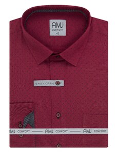 Pánská košile dlouhý rukáv AMJ VDBPSR 1338 Slim Fit Comfort Prodloužená