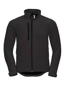 Men's Black Soft Shell Russell Jacket
