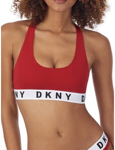 DKNY Cozy Boyfriend racerback podprsenka - cherry