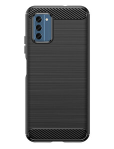 IZMAEL.eu Pouzdro Carbon Bush TPU pre Nokia C300 pro Nokia C300 černá