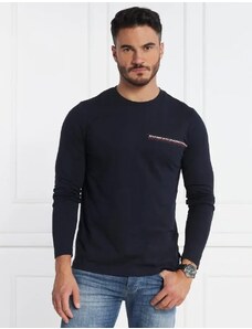 Tommy Hilfiger Tričko s dlouhým rukávem SMALL CHEST MONOTYPE LS TEE | Slim Fit