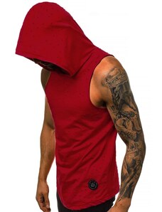 Madmext Hooded Athlete Claret Red 2893