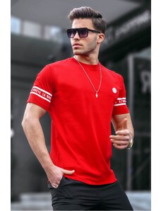 Madmext Men's Red T-Shirt 5381