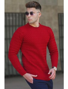 Madmext Red Men's Sweater 5174