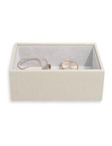 Stackers, Box na šperky Oatmeal Mini Open Layer | krémová