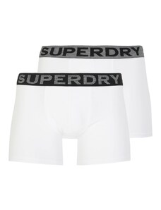 Superdry Boxerky tmavě šedá / černá / bílá