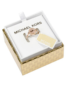 Michael Kors prstýnek pozlacený v dárkové krabičce